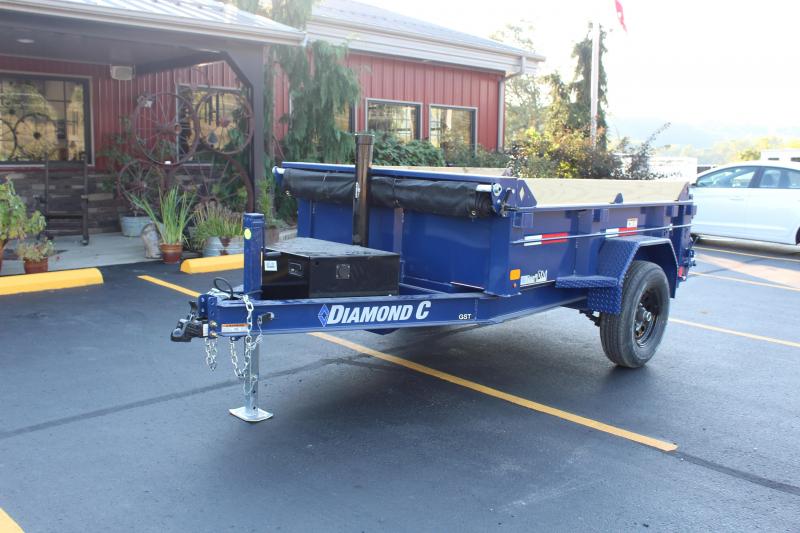 2022 Diamond C 8' Single Axle Dump Trailer 2022 Diamond C 8' Single Axle Dump Trailer