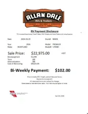 new Travel Trailers Heartland  for sale, in Balzac, AB Thumbnail 34