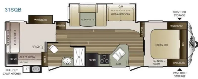 2015 Keystone RV cougar 31sqbwe