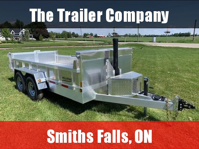 2021 Millroad Trailers 7X14 ALUMINUM DUMP TRAILER 14000LB GVWR 2021 Millroad Trailers 7X14 ALUMINUM DUMP TRAILER 14000LB GVWR