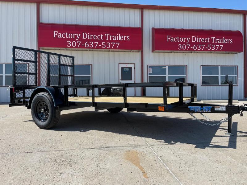 2022 Top Hat Trailers 12x77 DSA Utility Trailer 2022 Top Hat Trailers 12x77 DSA Utility Trailer