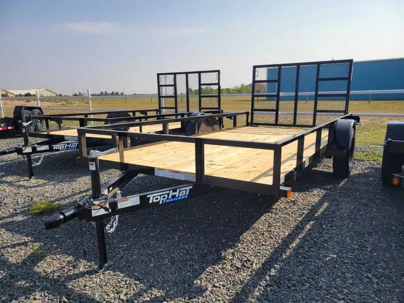 2026 Top Hat Trailers 14x77" DSA  Utility Trailer Y5Qbk8t5c5fs