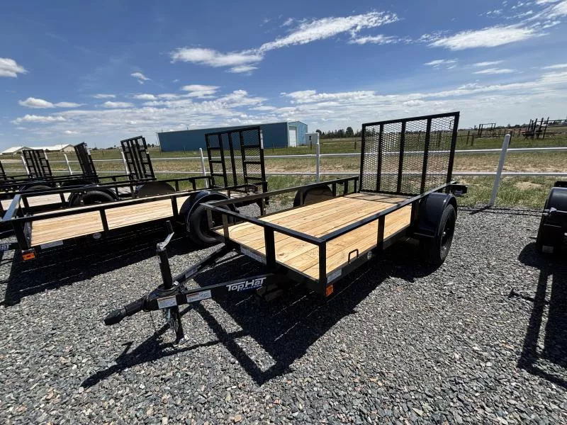 2025 Top Hat Trailers 10x60" Derby Jr Express Utility Trailer K84y4ujr6f8j