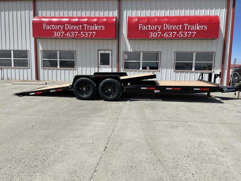 2022 Teton 22x82 14K Tilt Deck Equipment Trailer 2022 Teton 22x82 14K Tilt Deck Equipment Trailer
