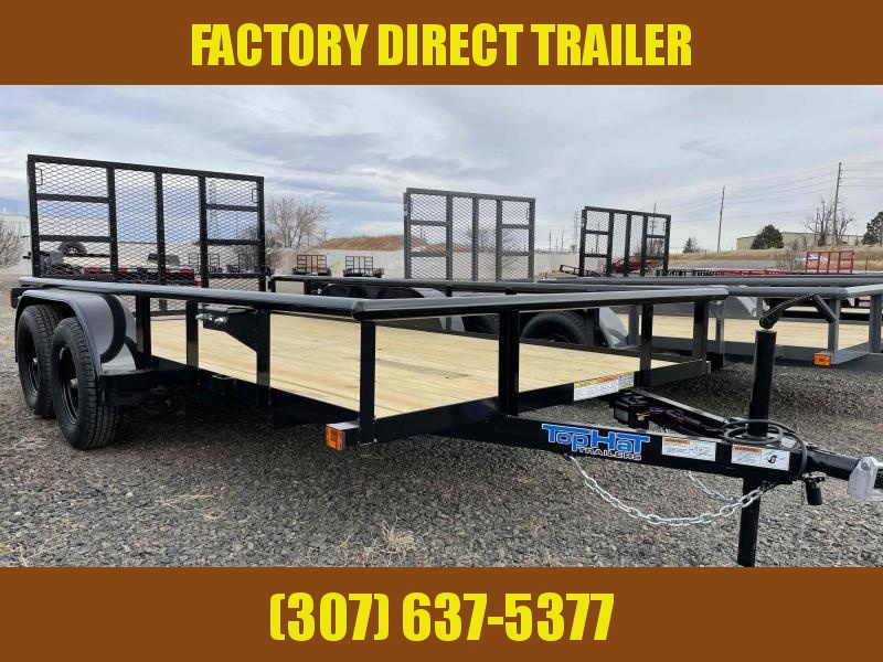2022 Top Hat Trailers EP 14x77 Utility Trailer $3858 2022 Top Hat Trailers EP 14x77 Utility Trailer $3858
