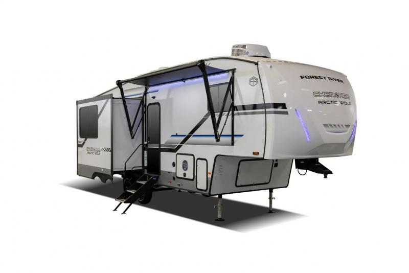 2025 Forest River 331BH Cherokee Arctic Wolf Fifth Wheel