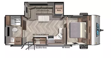 used Travel Trailers Forest River Salem for sale, in Marlette, MI Thumbnail 2
