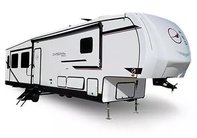 2023 Forest River 36MB Cardinal Red Fifth Wheel