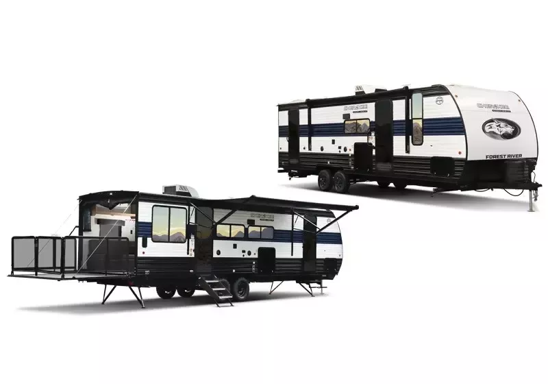 2025 Forest River 18RR Cherokee Grey Wolf Toy Hauler