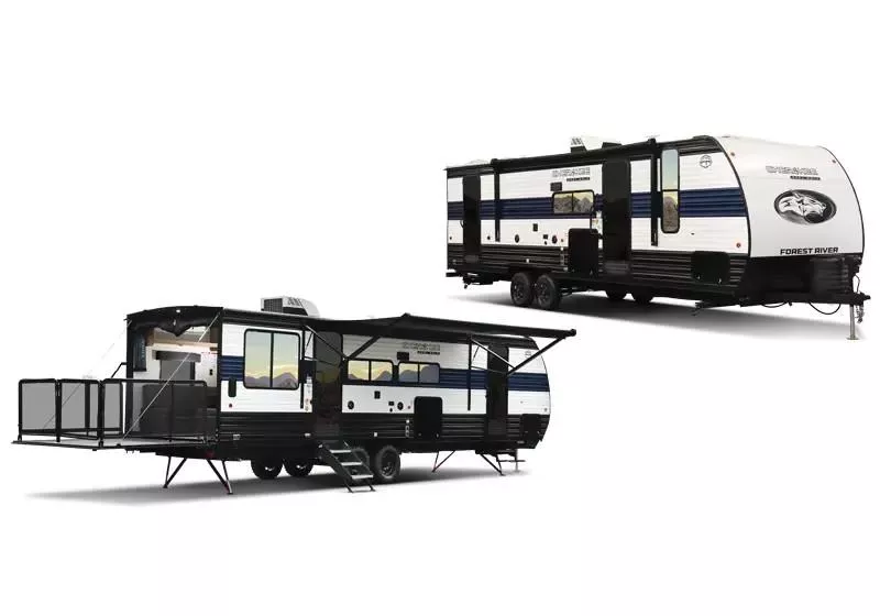 2025 Forest River 27RR Cherokee Grey Wolf Toy Hauler