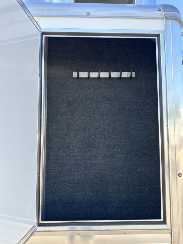 2024 Hart Trailers 4H BP w Hay Pod Horse Trailer Stephenville