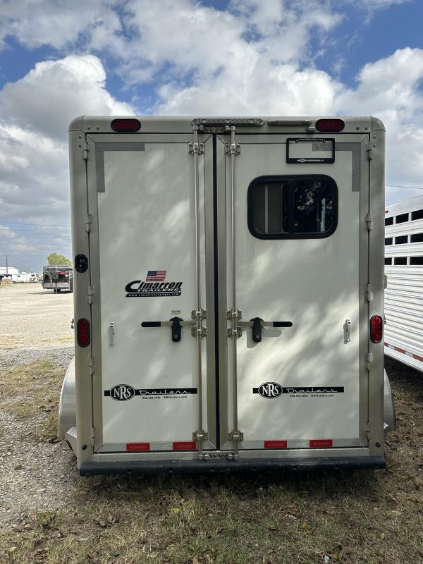 2020 Cimarron Trailers 2H BP Horse Trailer Stephenville Trailers