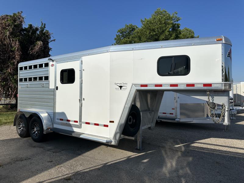 2023 Hart Trailers 2H GN Horse Trailer Stephenville Trailers Hart