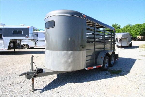 2002 S and H 12 ft BP Stock Trailer 2002 S and H 12 ft BP Stock Trailer