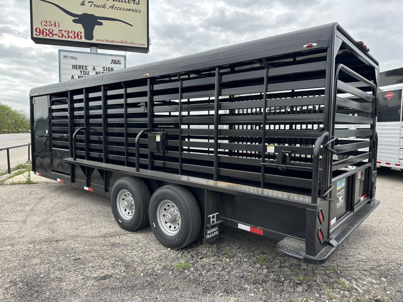 new Stock / Stock Combo Trailers Hughes  for sale, in Stephenville, TX Thumbnail 2