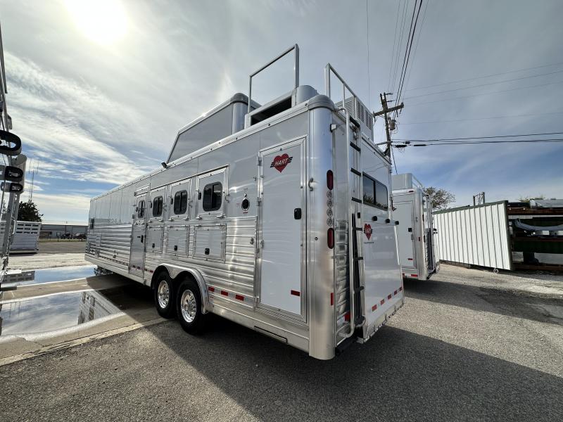 2022 Hart Trailers Tradition 4H 16'6 SW Smarttack LQ Horse Trailer