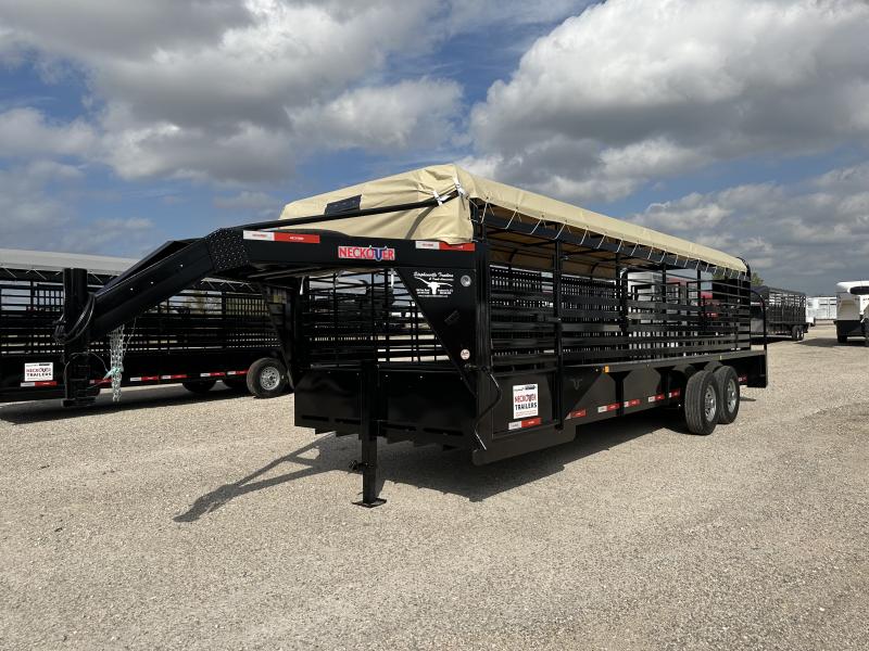 2022 Neckover Trailers 24'x6'8 Stock Stephenville Trailers Hart