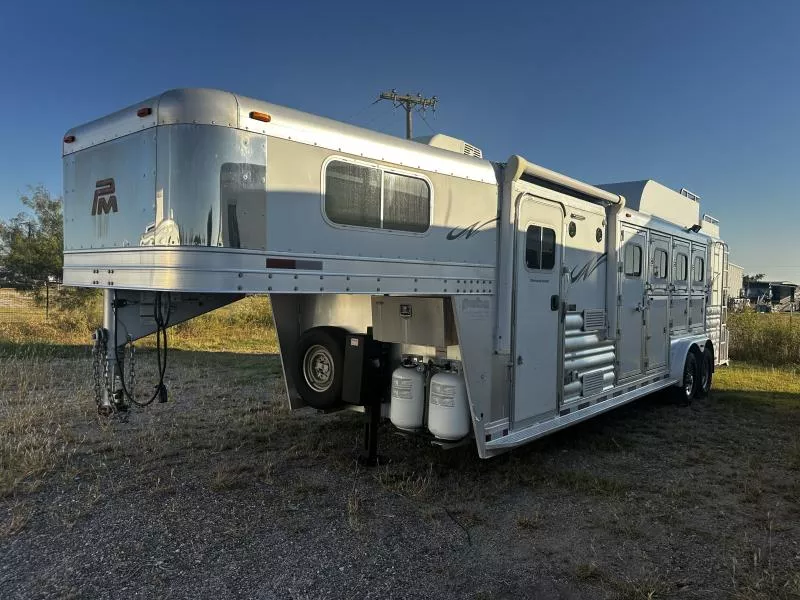 2016 Platinum Coach 4H 8' SW Horse Trailer