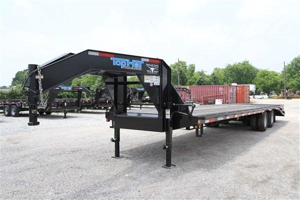 2019 Top Hat 27 + 5 GN Dovetail Flatbed w/ Jumbo Ramps 2019 Top Hat 27 + 5 GN Dovetail Flatbed w/ Jumbo Ramps