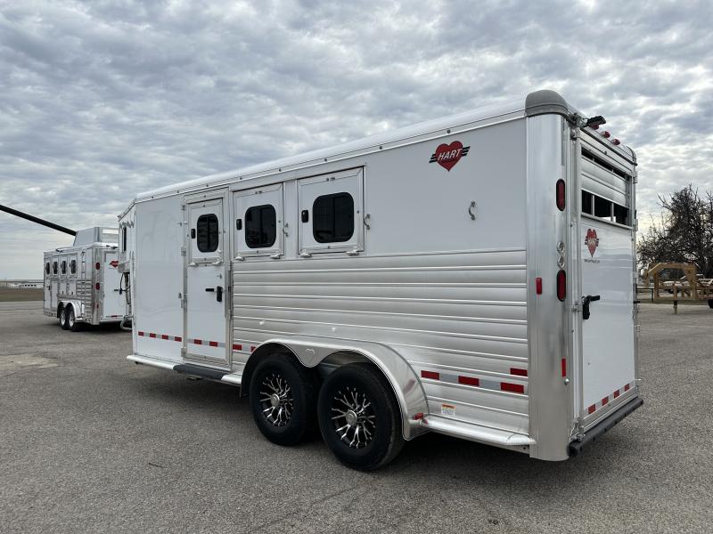 2023 Hart Trailers 3H Solution GN Horse Trailer Stephenville Trailers