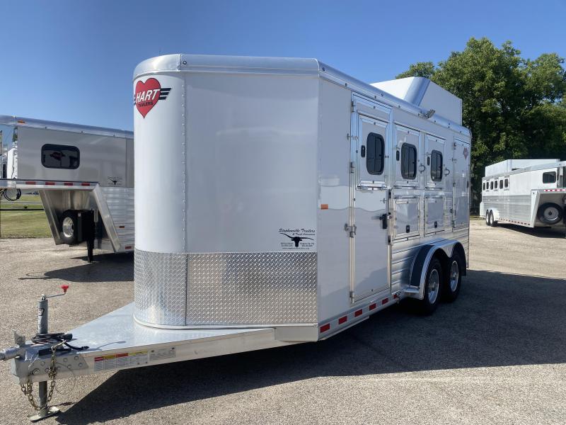 2022 Hart Trailers 2022 Hart Tradition 3H BP Hayrack Horse Trailer 2022 Hart Trailers 2022 Hart Tradition 3H BP Hayrack Horse Trailer
