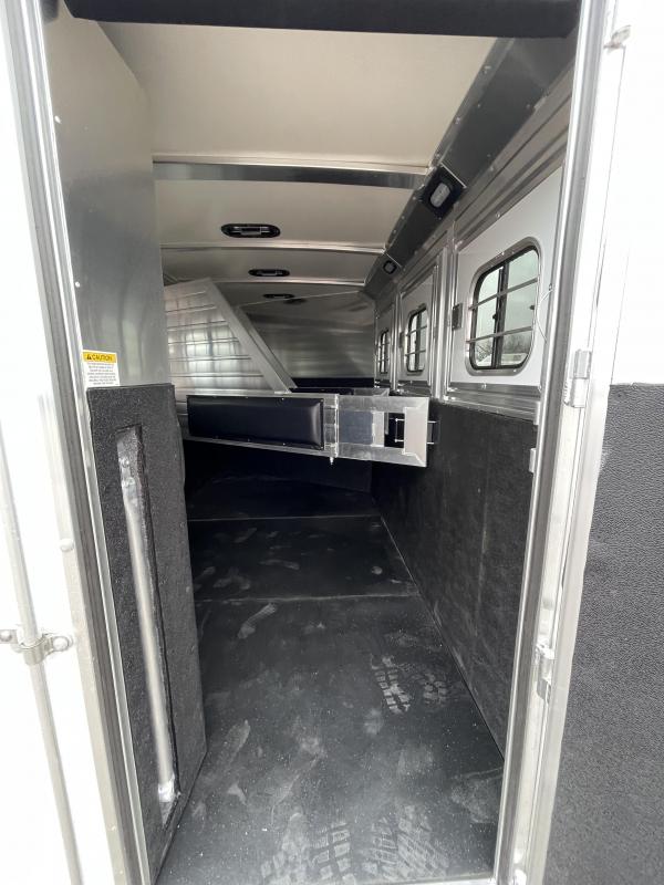 2024 Hart MVP 3 Horse Bumper Pull Stephenville Trailers Hart