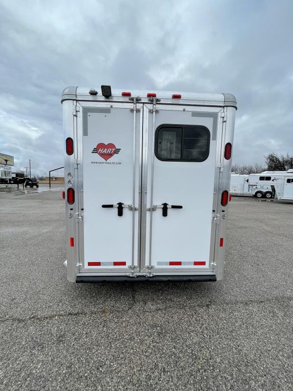 2024 Hart MVP 3 Horse Bumper Pull Stephenville Trailers Hart