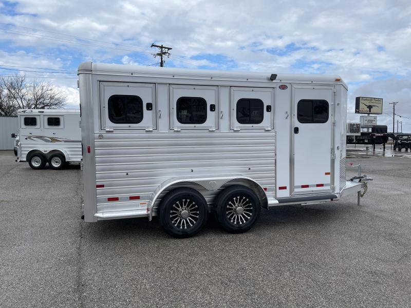 2024 Hart MVP 3 Horse Bumper Pull Stephenville Trailers Hart