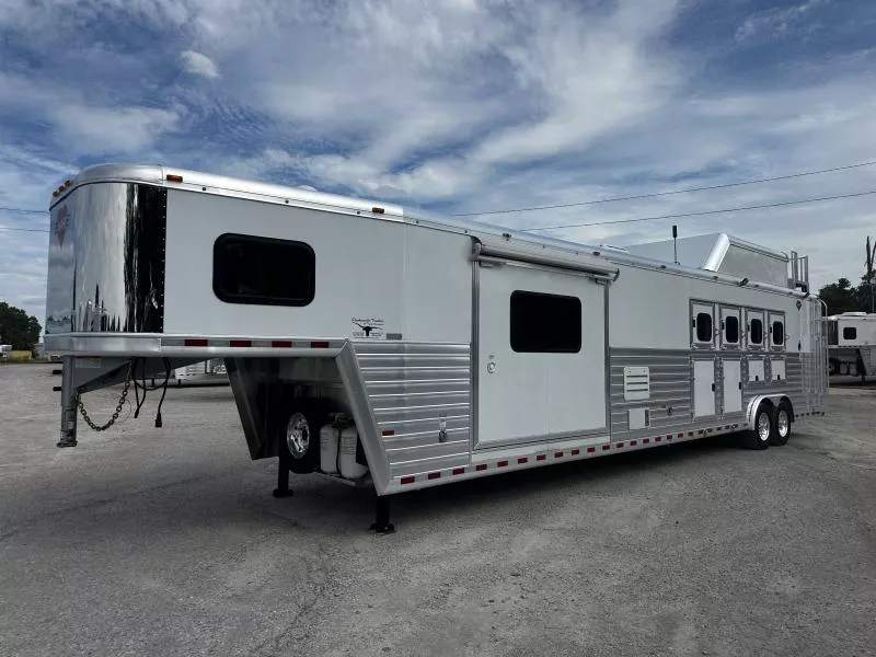2020 Hart Trailers 4H 16'6 SW Slide Out Side Load Horse Trailer
