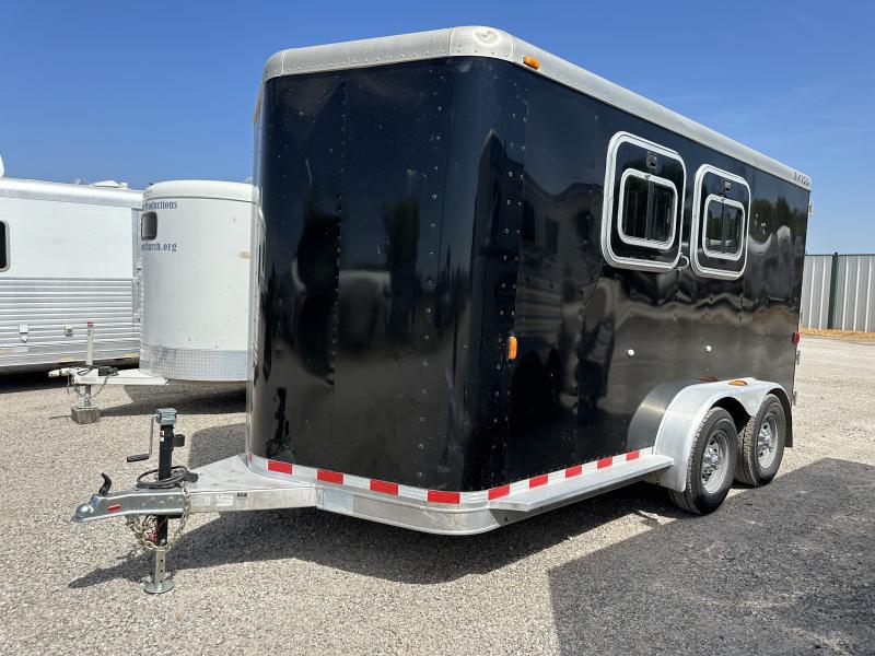2003 Exiss Trailers 2H BP Horse Trailer Stephenville Trailers Hart