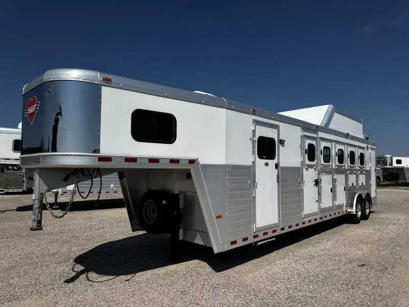 2018 Hart Trailers 5H Smarttack w/ AC Horse Trailer