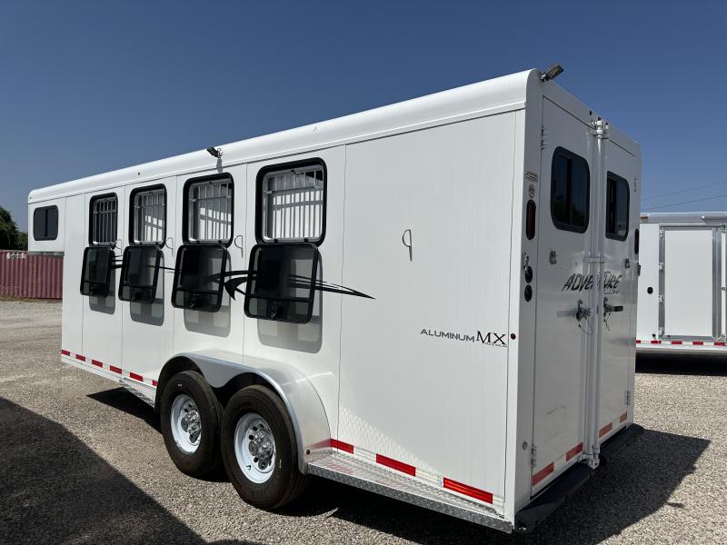 2019 Trails West 4H GN Horse Trailer Stephenville Trailers Hart