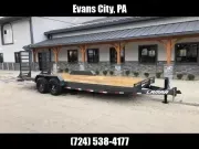 2027 Lamar Trailers 7x20' Equipment Trailer 14000# GVW H6832027-EQ