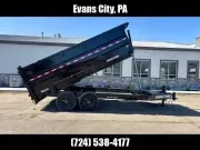 2026 Sure-Trac 7x14' Pro Series * 7GA FLOOR * 4' HIGH SIDES * TELE HOIST * ST-BTL48214-154