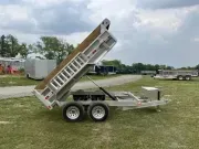 2026 Nordtek Trailers 75"x10' 3' HIGH SIDES * 7GA FLOOR * DMP-SD-2SA7K-BP-75X10-HS3
