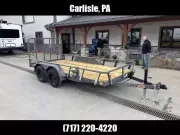 2026 RawMaxx 77x14' Utility Trailer 7000# GVW  UTX1477BP7K