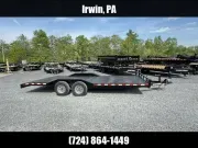 2024 Sure-Trac 102x20' 9900 GVW Buggy Car Hauler Trailer ST-CHWX10220-100-STP