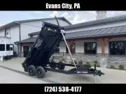 2027 Hillcrest Trailers 6x12' Telescopic Dump Trailer 9990# GVW 10612SSD