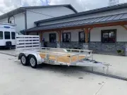 2026 Sure-Trac 7x12' Aluminum Tandem Utility Trailer 7000# GVW ST-UTTA8212-070
