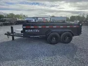 2025 Moritz International 7x12' Low Profile Dump Trailer 14000# GVW DLBH610-12-14-HYDJ