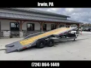 2026 RawMaxx 102x22' Power Tilt Equipment Trailer 14000# GVW  FYH22BP14K