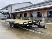 2027 Sure-Trac 102x16' Deckover Flatbed Trailer 9900# GVW  ST-TDOF10216-100