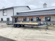 2027 Lamar Trailers 102x24' Beavertail Deckover Trailer 14000# GVW  F8022427-DELUXE