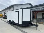 2026 Quality Cargo 8.5x16' 9990 GVW * FULL ESCAPE DOOR * ALUMINUM WALLS * RUBBER TREADPLATE FLOOR * 