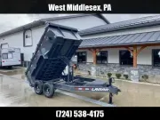 2027 Lamar Trailers 7x12' High Side Dump Trailer 14000# GVW DL831227-HS3