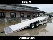 2026 Nordtek Trailers 7x24' 16000# Aluminum Tilt Trailer TLT-HD-2SA16K-BP-82X24-DEL