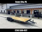 2026 Lamar Trailers 7x20' Car Hauler Trailer 9990# GVW CC832025-STD