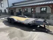 2026 RawMaxx GTX20BP14K 102x20' Gravity Tilt Equipment Trailer 14000# GVW
