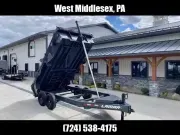 2027 Lamar Trailers 7x14' Telescopic Dump Trailer 14000# GVW DT831427