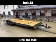 2027 Hillcrest Trailers 7x22' Car Hauler Trailer 9990# GVW 10202SC